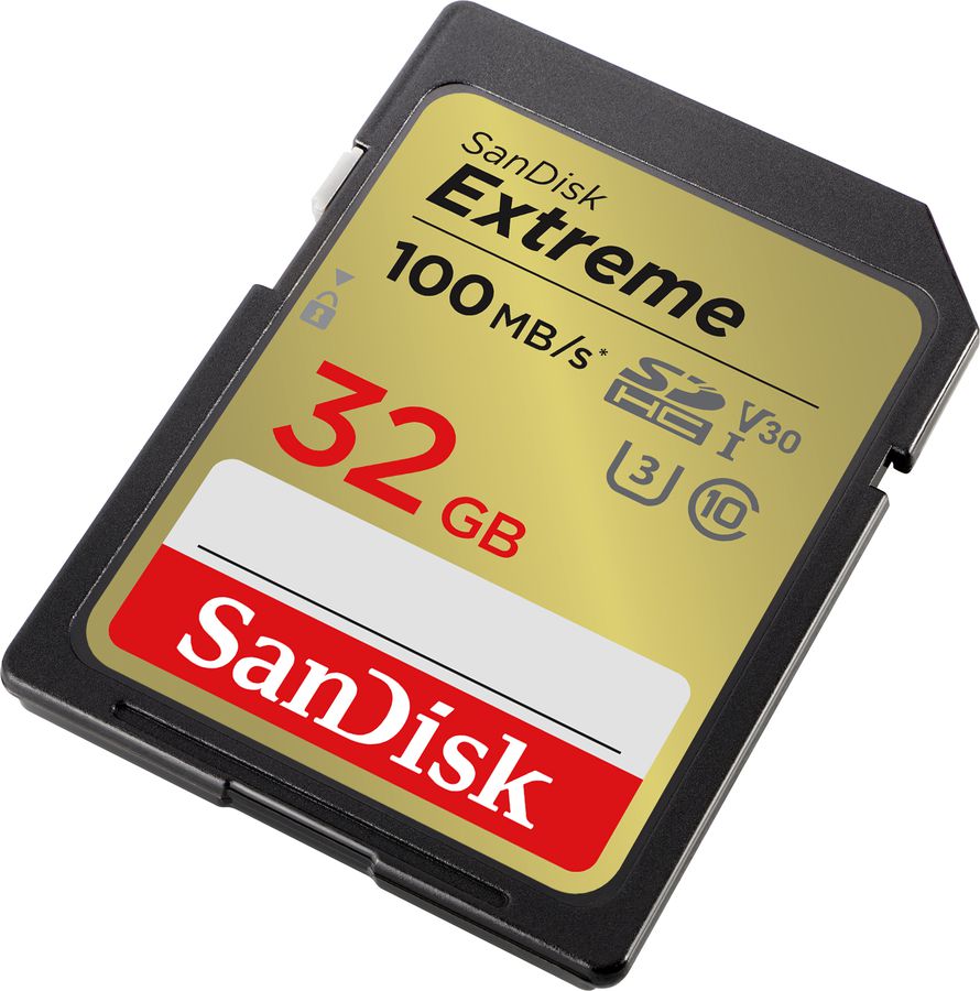 SanDisk Extreme 100MB/s SDHC 32GB 2-Pack