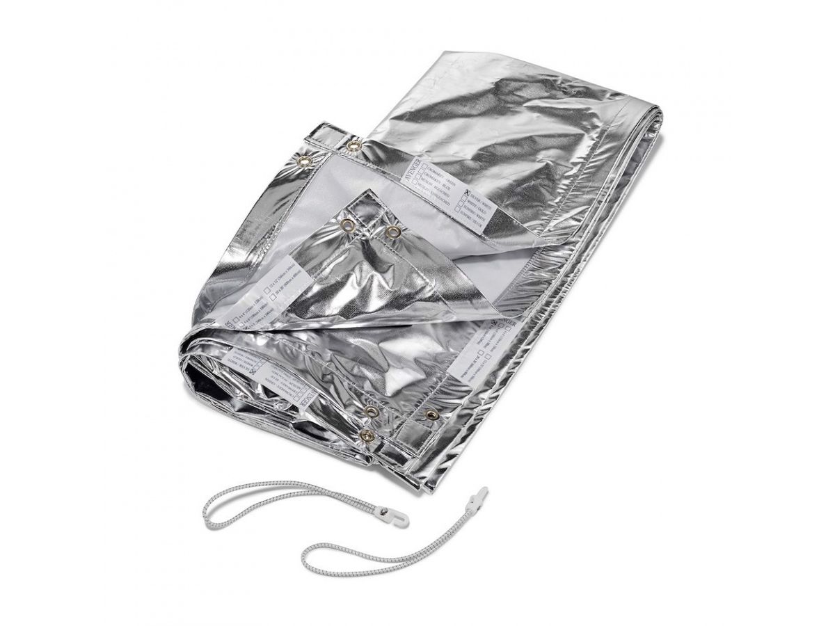 Avenger Textile Silver/White 244cm