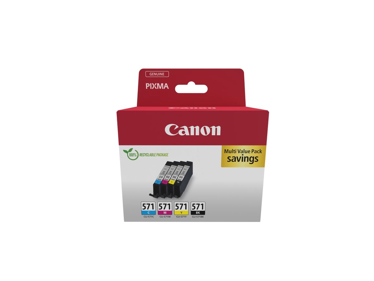 Canon CLI-571 Multipack C/M/Y/BK