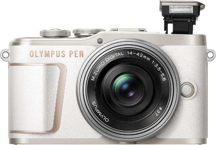 Olympus E-PL10 Pancake Zoom Kit wht/slv