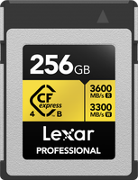 Lexar 3600MB/s CFexpress 4.0 256GB Gold