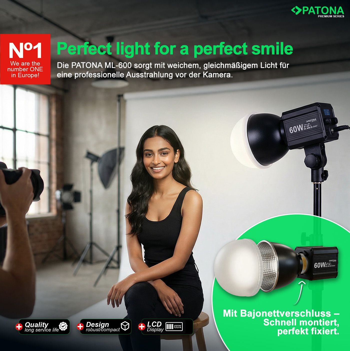 Patona Premium LED 60W COB ML-600