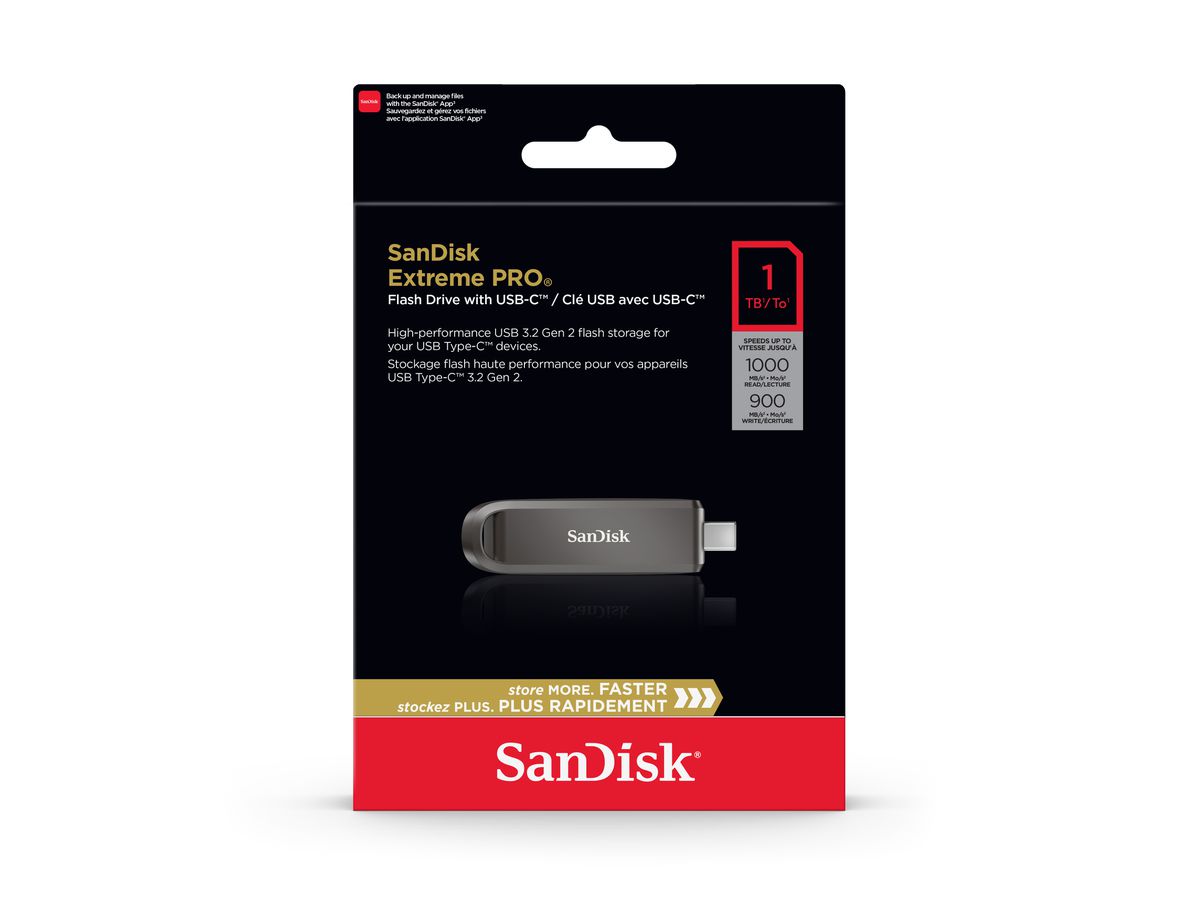 SanDisk Extreme PRO USB-C 3.2 1TB