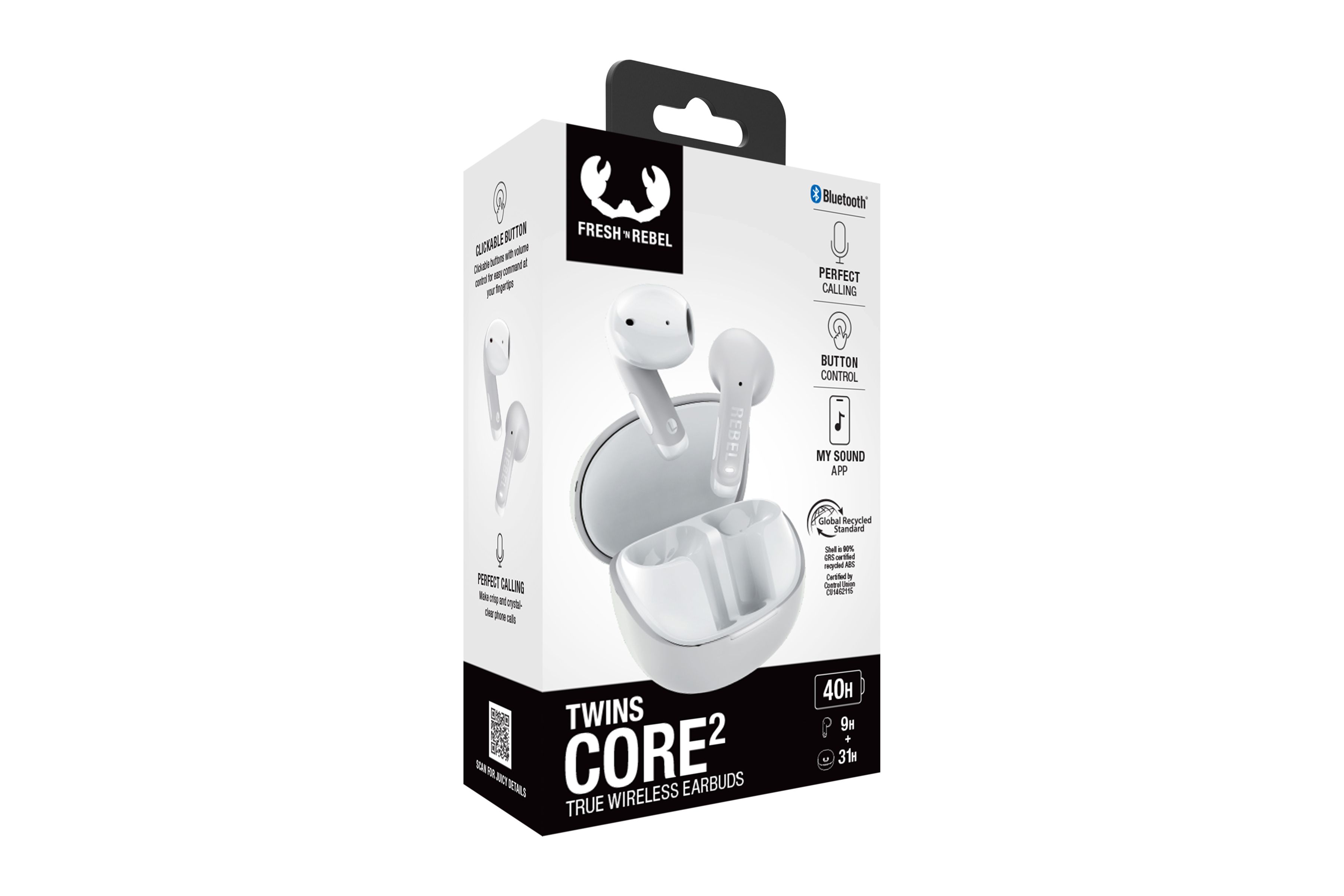 Fresh 'n Rebel Twins Core 2 Ice Grey