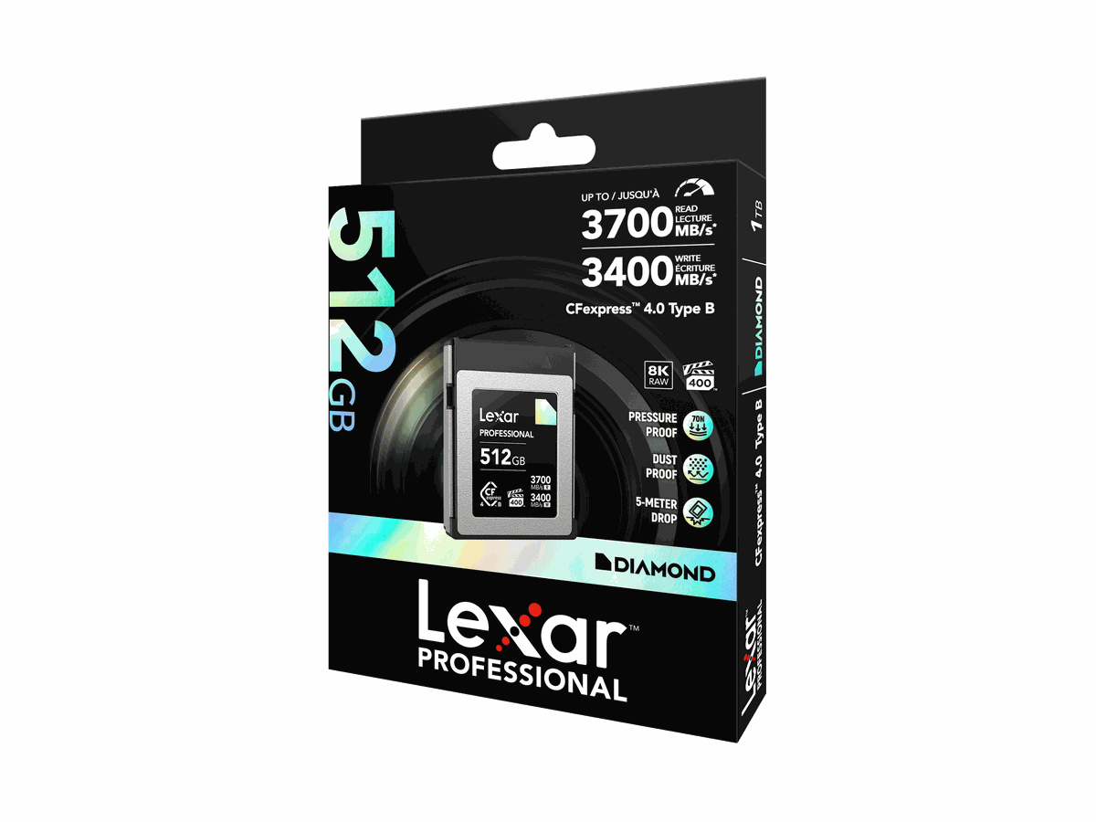 Lexar CFexpress 4.0 Typ B 512GB Diamond