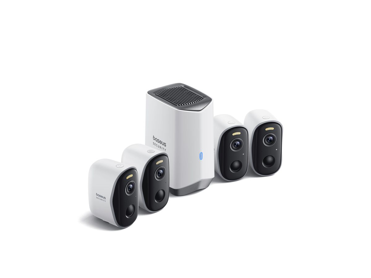 Baseus N1+ Outdoor Camera 2K 4CamKit