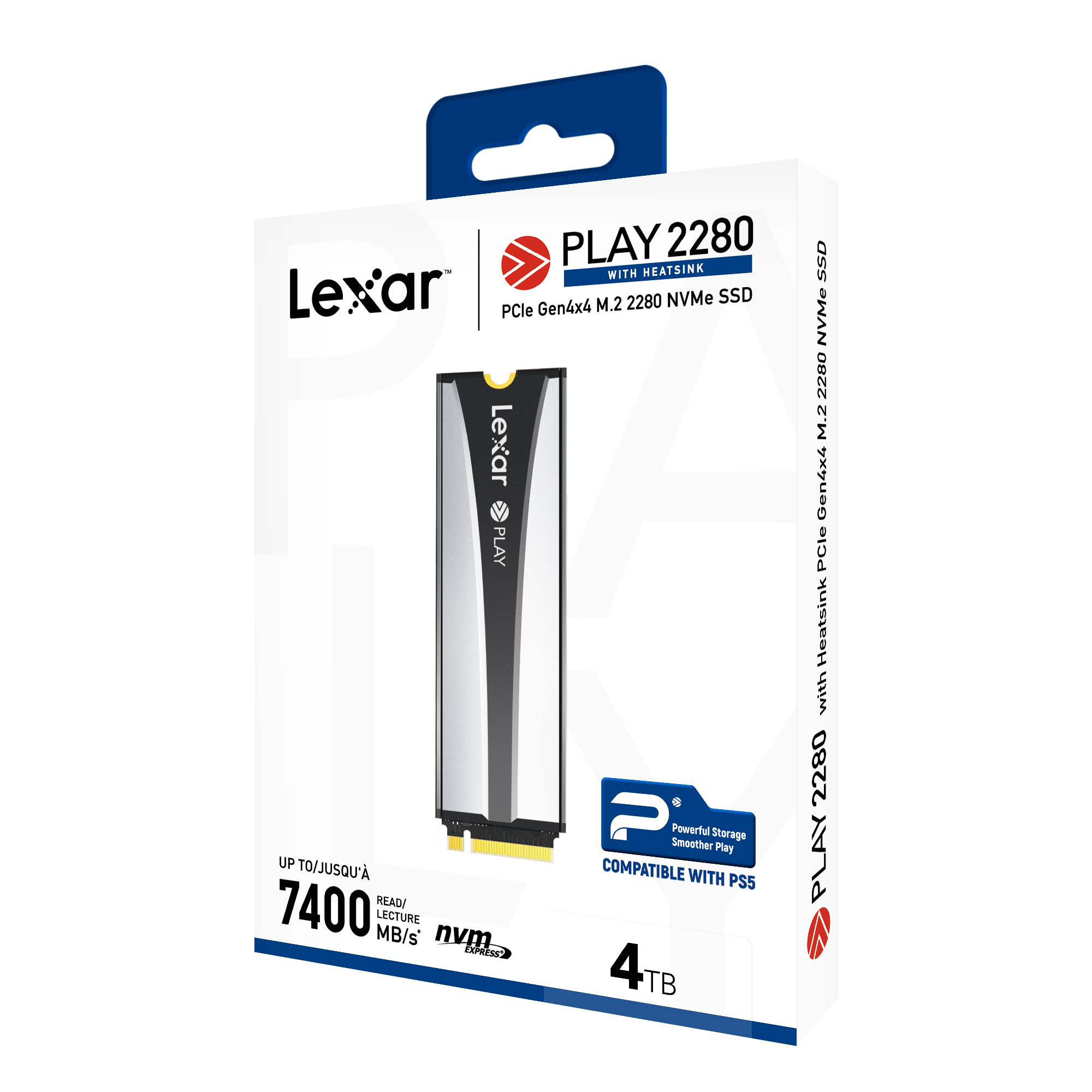 Lexar PLAY 2280 SSD 4TB Gen4x4