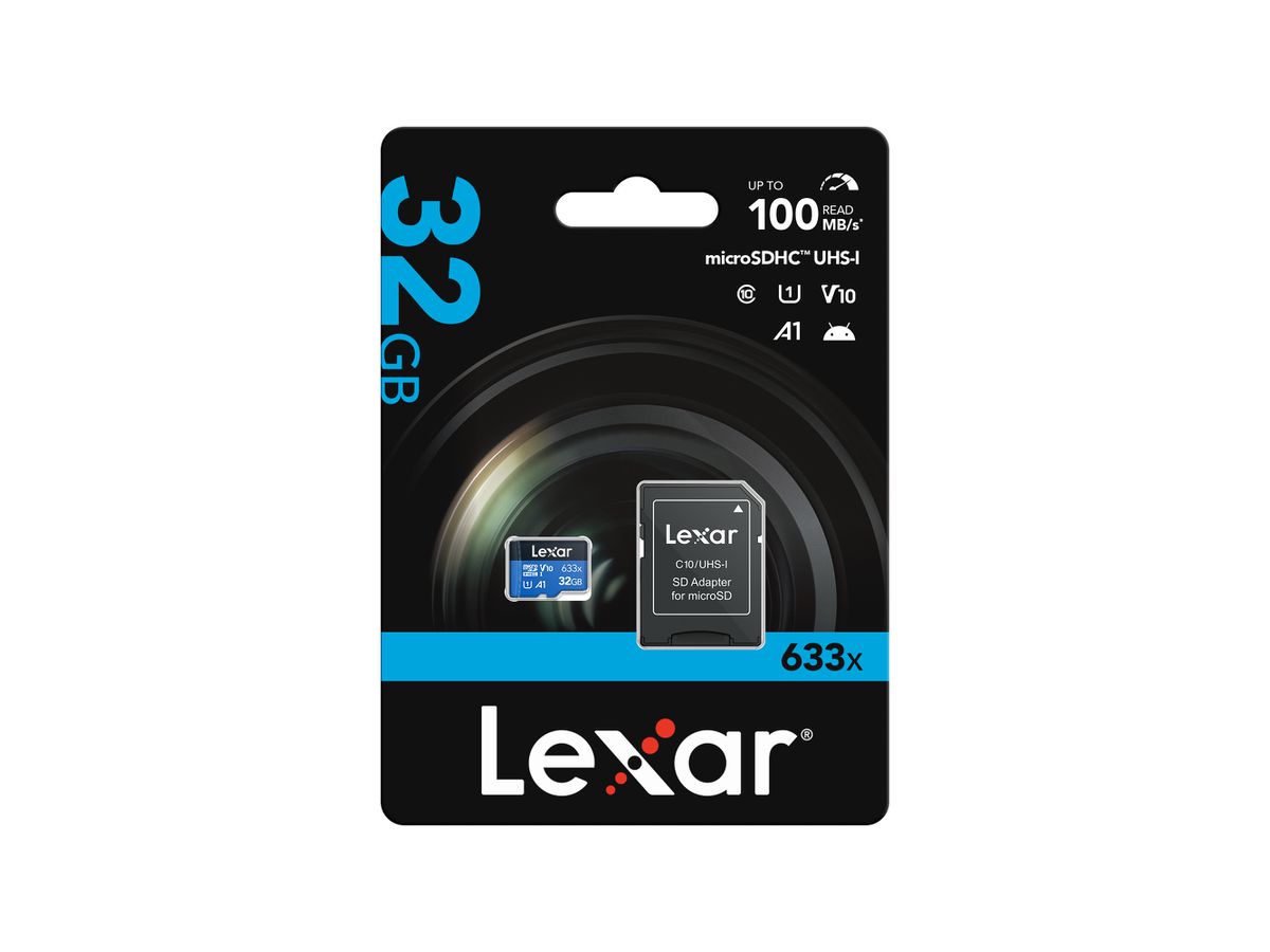 Lexar micro SDHC 100MB/s 32GB Blue m.A