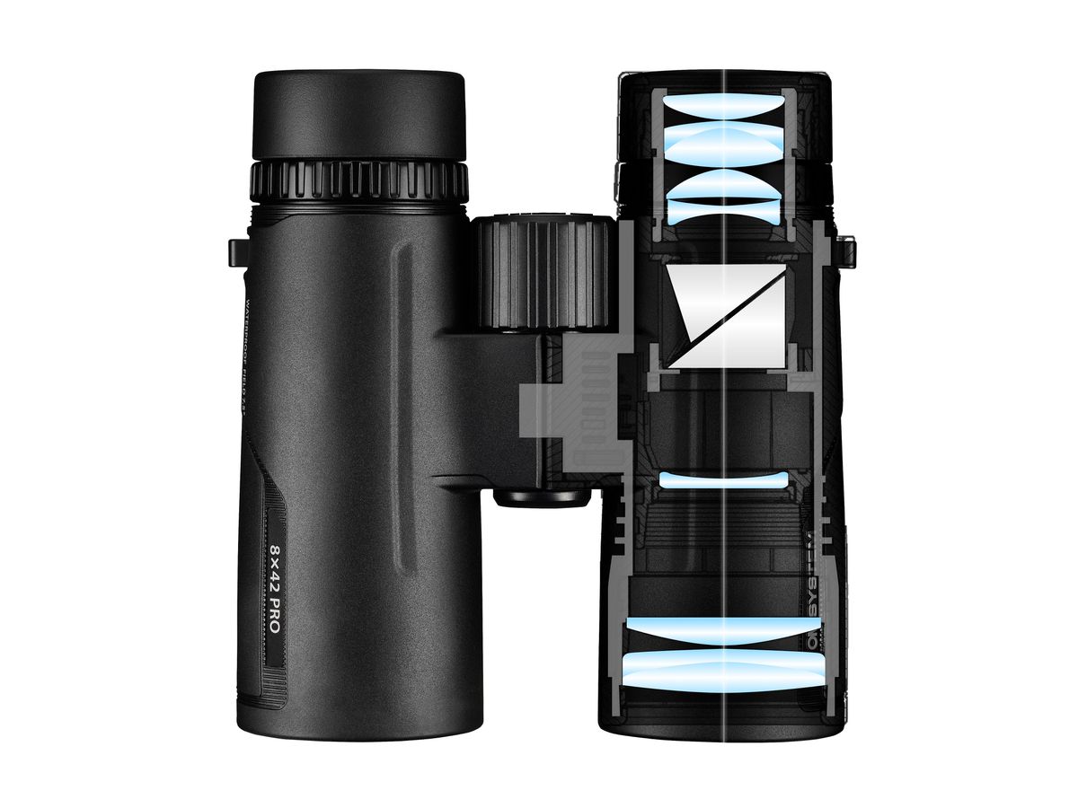 OM System 8x42 PRO avec étui