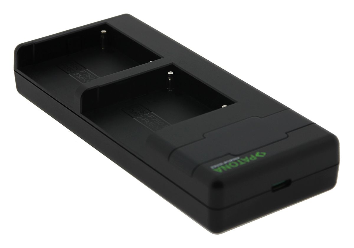 PATONA Premium chargeur double NP-FM500H