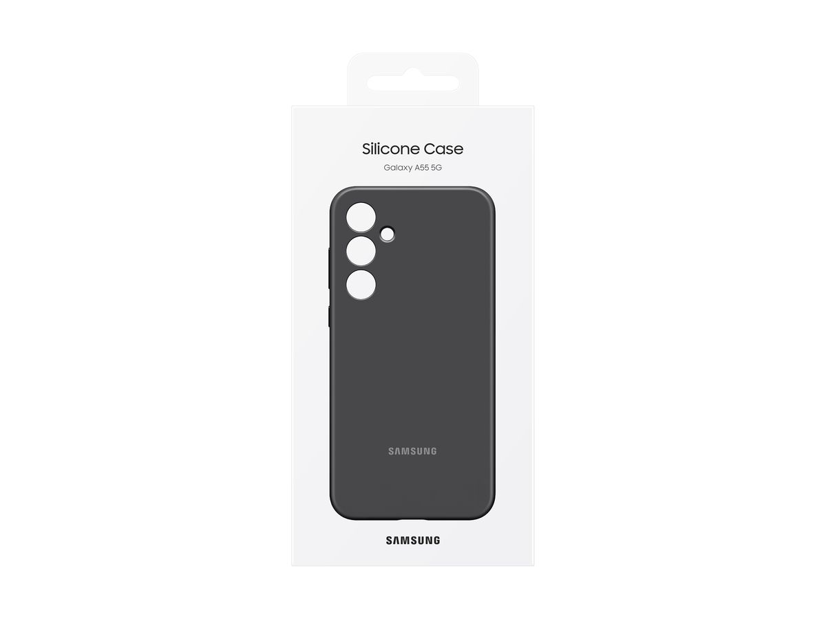 Samsung A55 Silicone Case Black