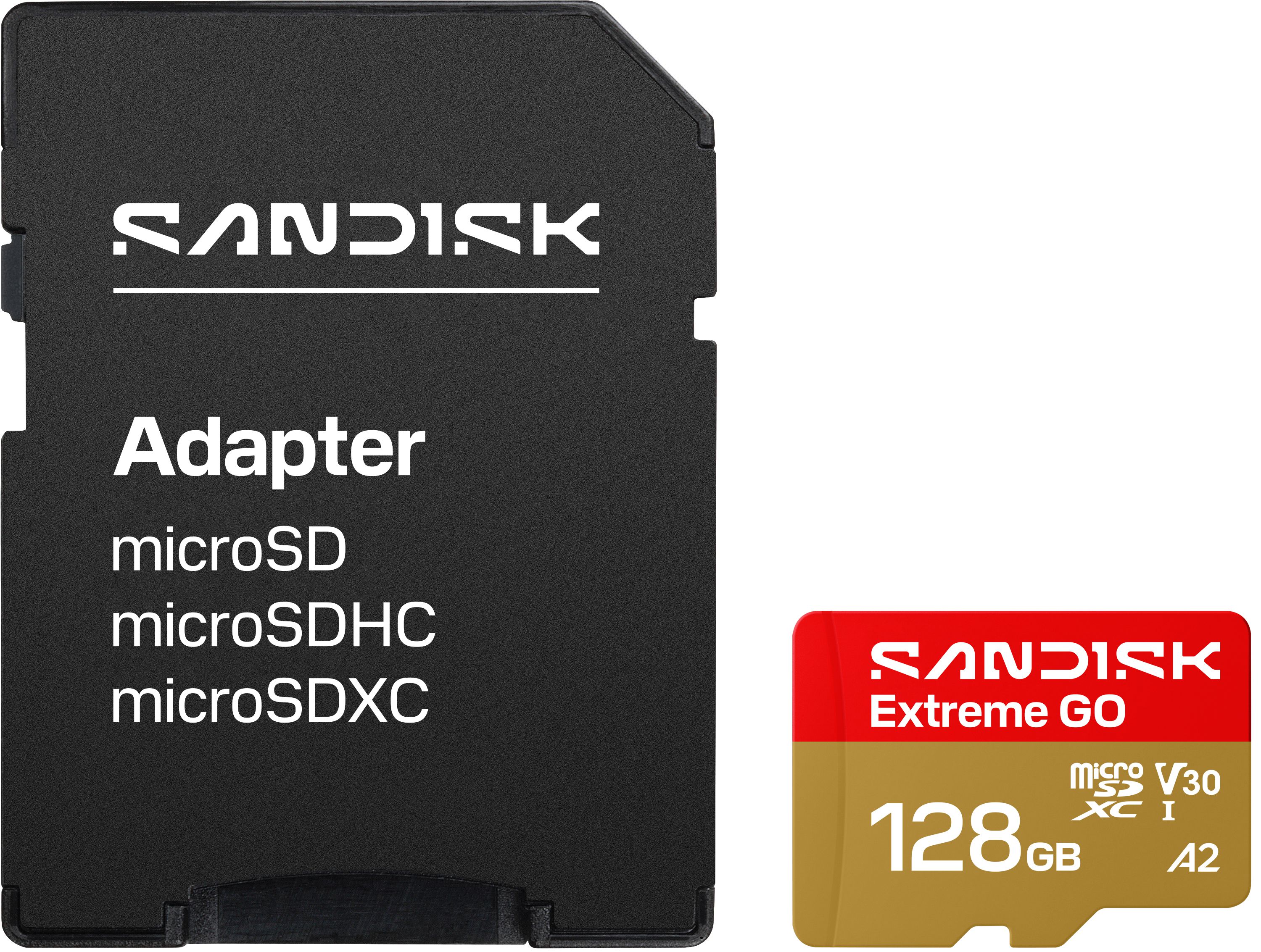SANDISK Extreme GO microSDXC 128GB