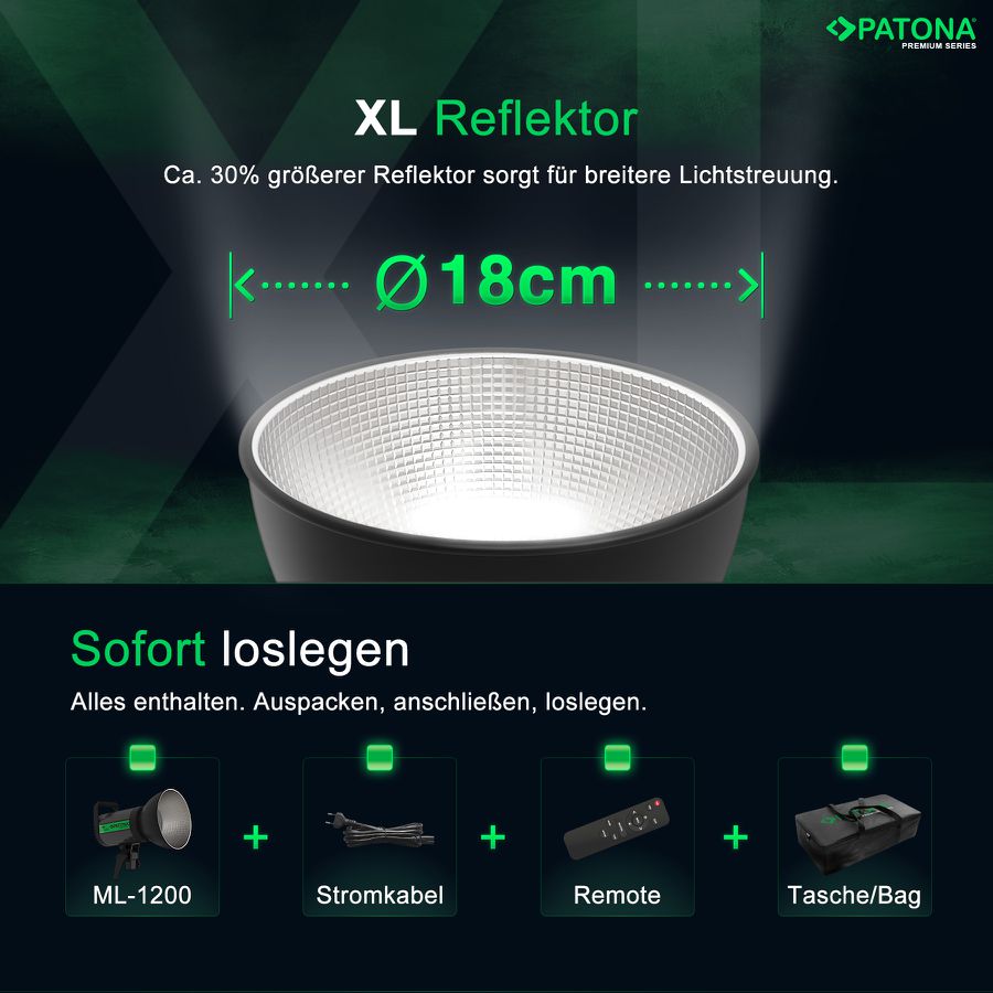 Patona Premium LED 120W COB ML-1200