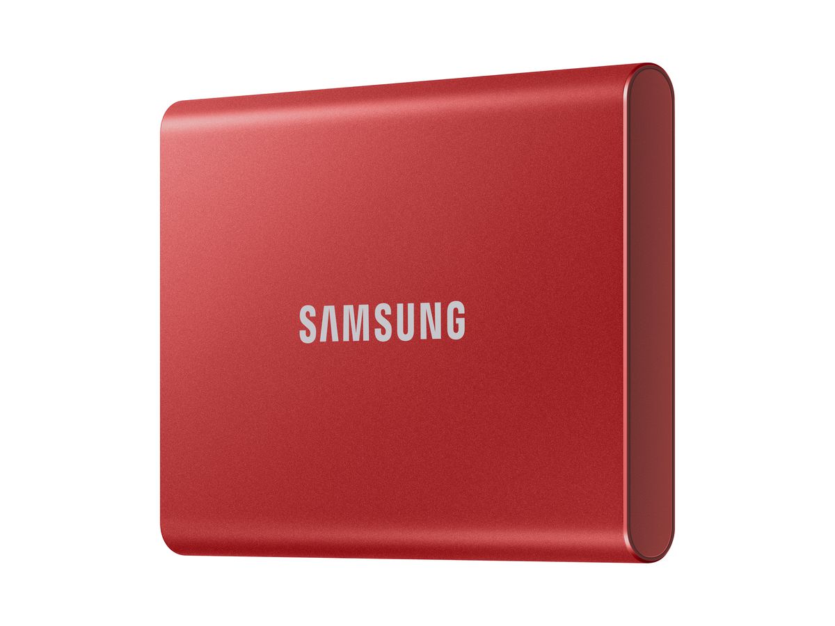 Samsung PSSD T7 1TB red