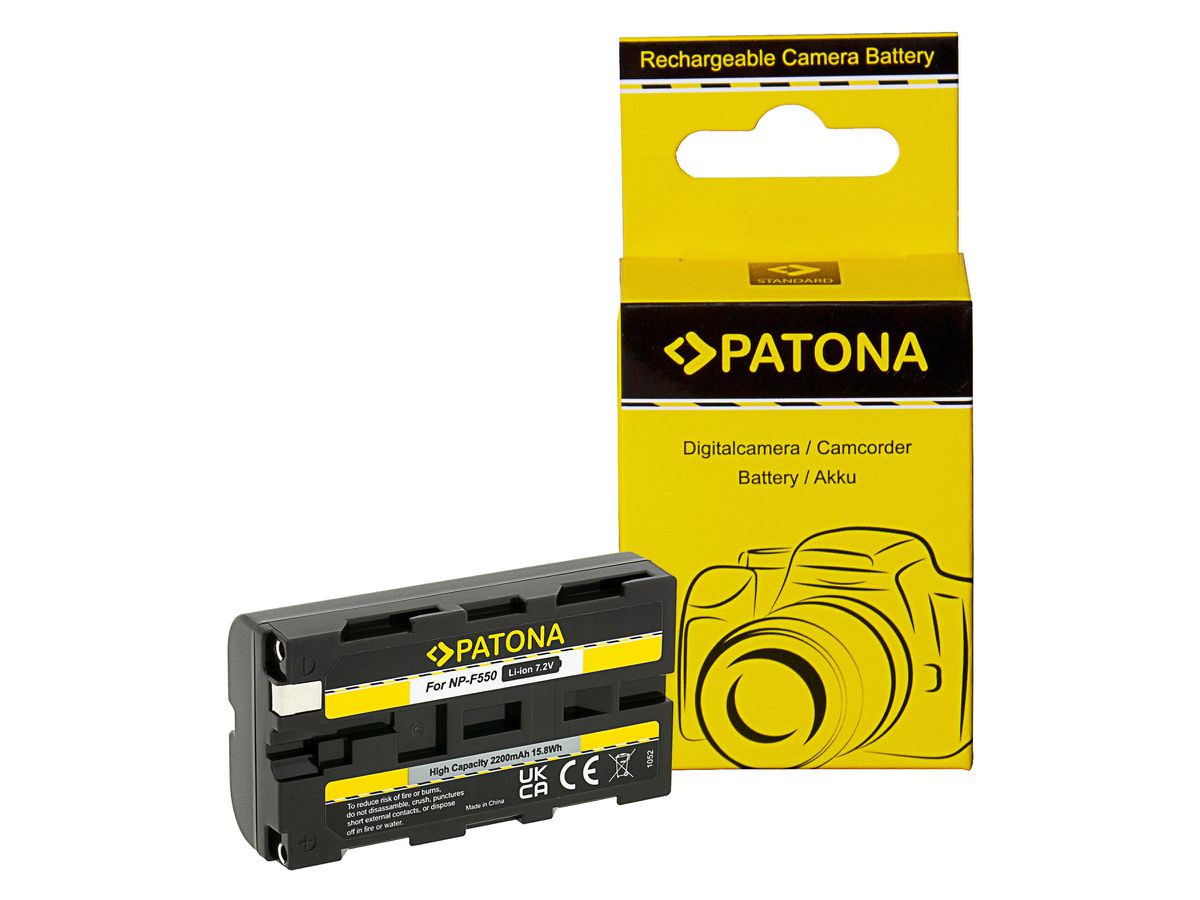 Patona Batterie Sony NP-F550