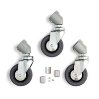 Manfrotto Wheel Set of 3 80mm w/o Brakes