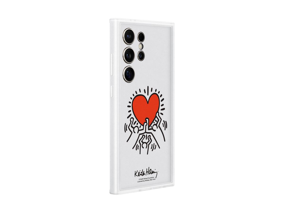 Samsung S24 Ultra Suit Case White