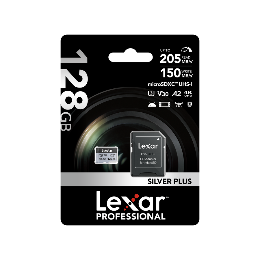 Lexar micro SDXC Silver Plus 128GB