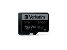 Verbatim Pro U3 64GB microSDXC Card