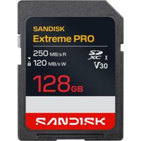 SANDISK Extreme PRO 250MB/s SDXC 128GB