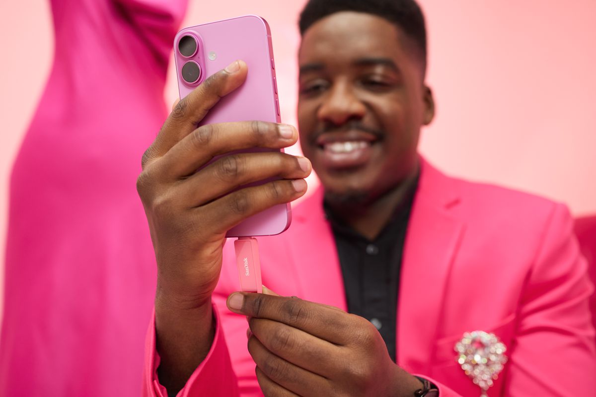 SanDisk Phone Drive USB-C 1TB pink