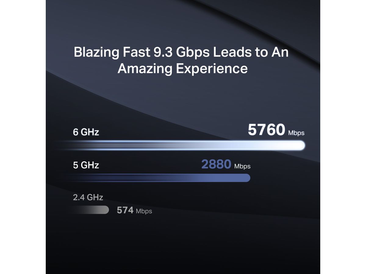 Mercusys BE9300 Tri-Band Wi-Fi 7 Router