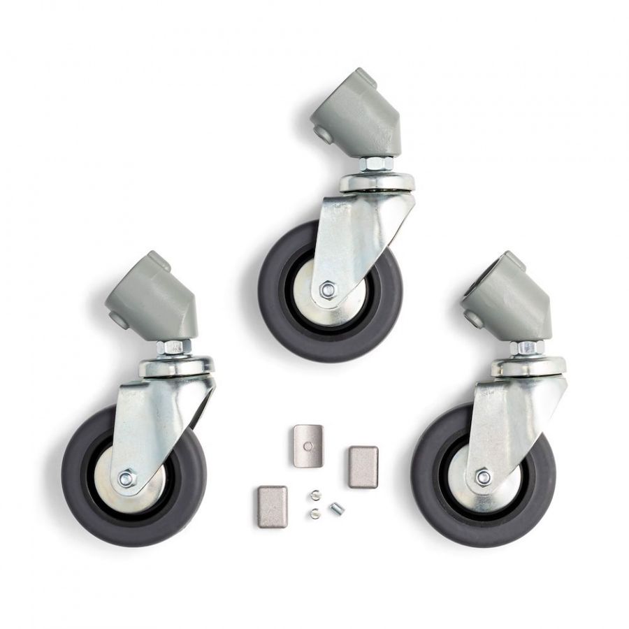Manfrotto Wheel Set of 3 80mm w/o Brakes