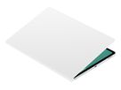 Samsung Tab S10FE+ Book Cover White