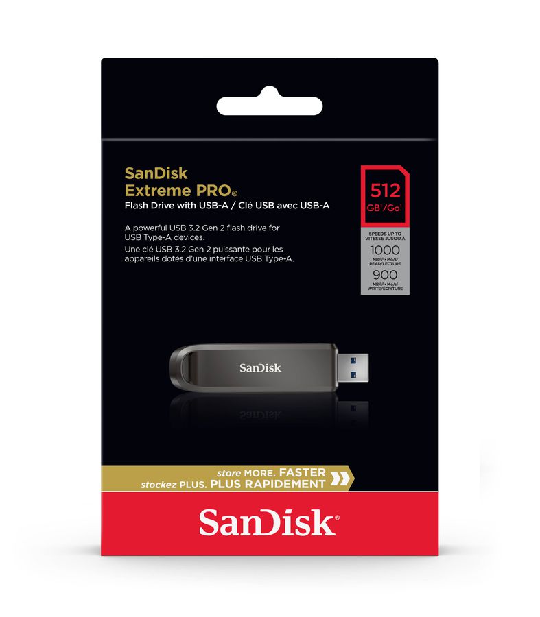 SanDisk Extreme PRO USB-A 3.2 512GB
