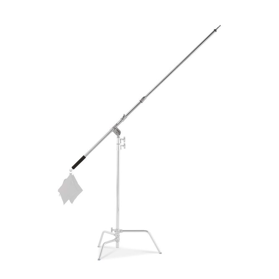 Avenger Mini Boom Arm Steel Silver