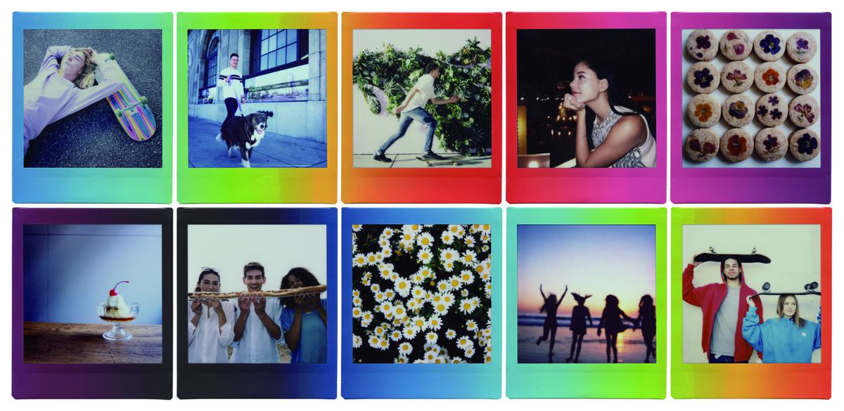 Fujifilm Instax Square 10Bl Rainbow