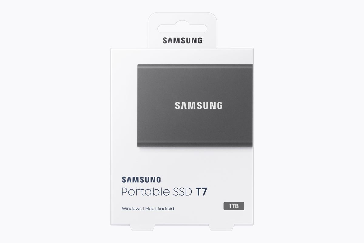 Samsung PSSD T7 1TB grey