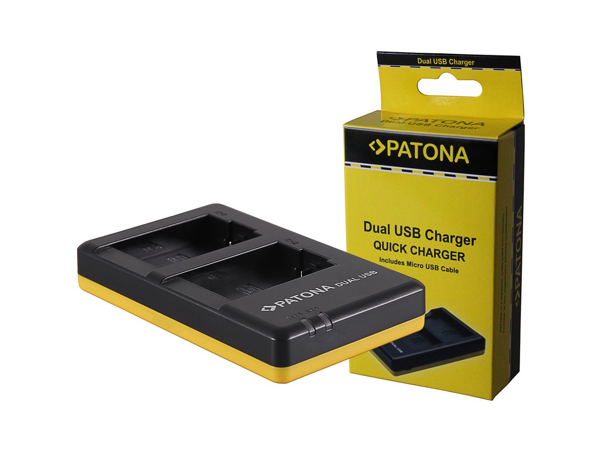 Patona Ladeg. Dual USB Panaso.DMW-BMB9