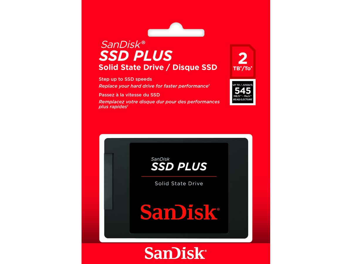 SanDisk SSD Plus 2.5' SATA 2TB