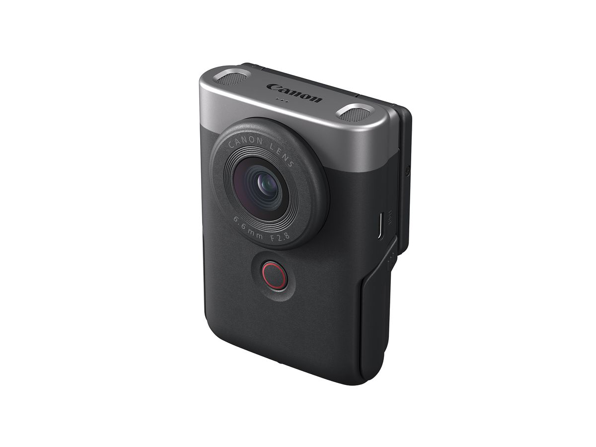 Canon Powershot V10 Vlogg-Kit Silber