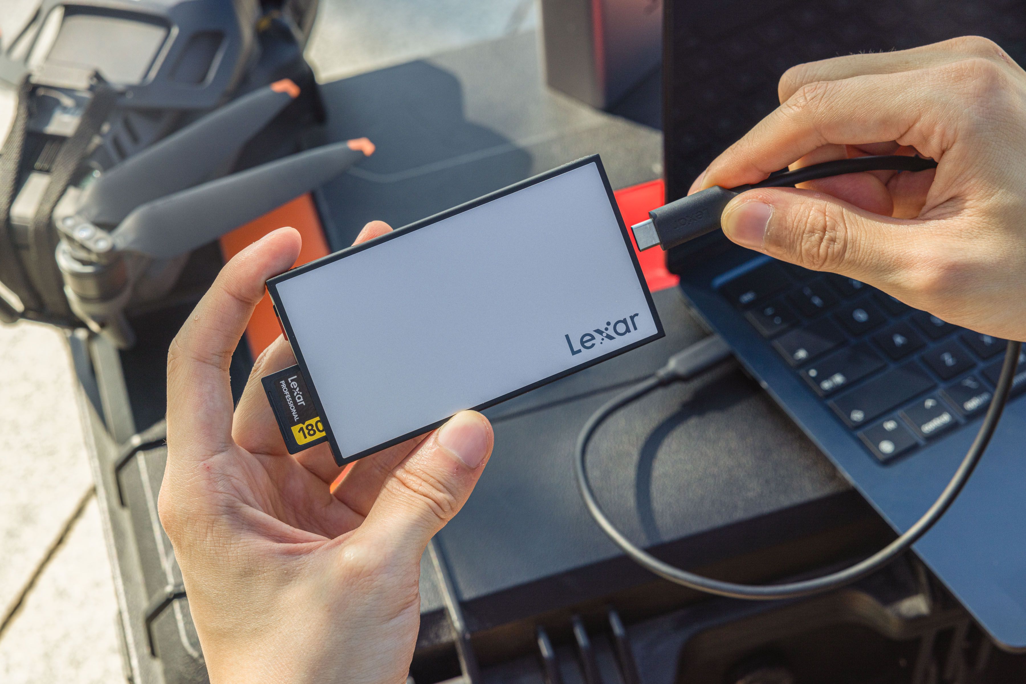 Lexar PRO Workflow SD/microSD Reader