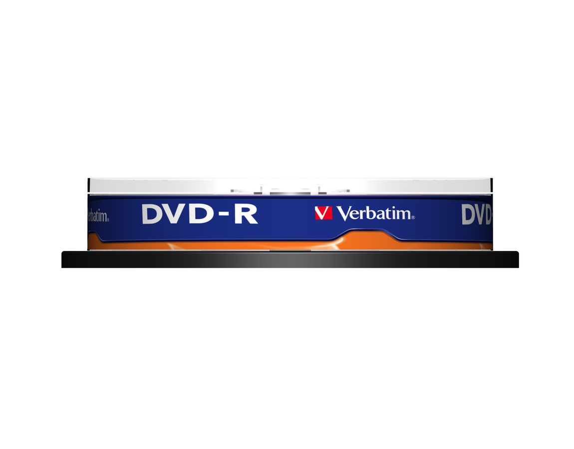 Verbatim DVD-R Spindle 4.7GB 16x 10 Pack