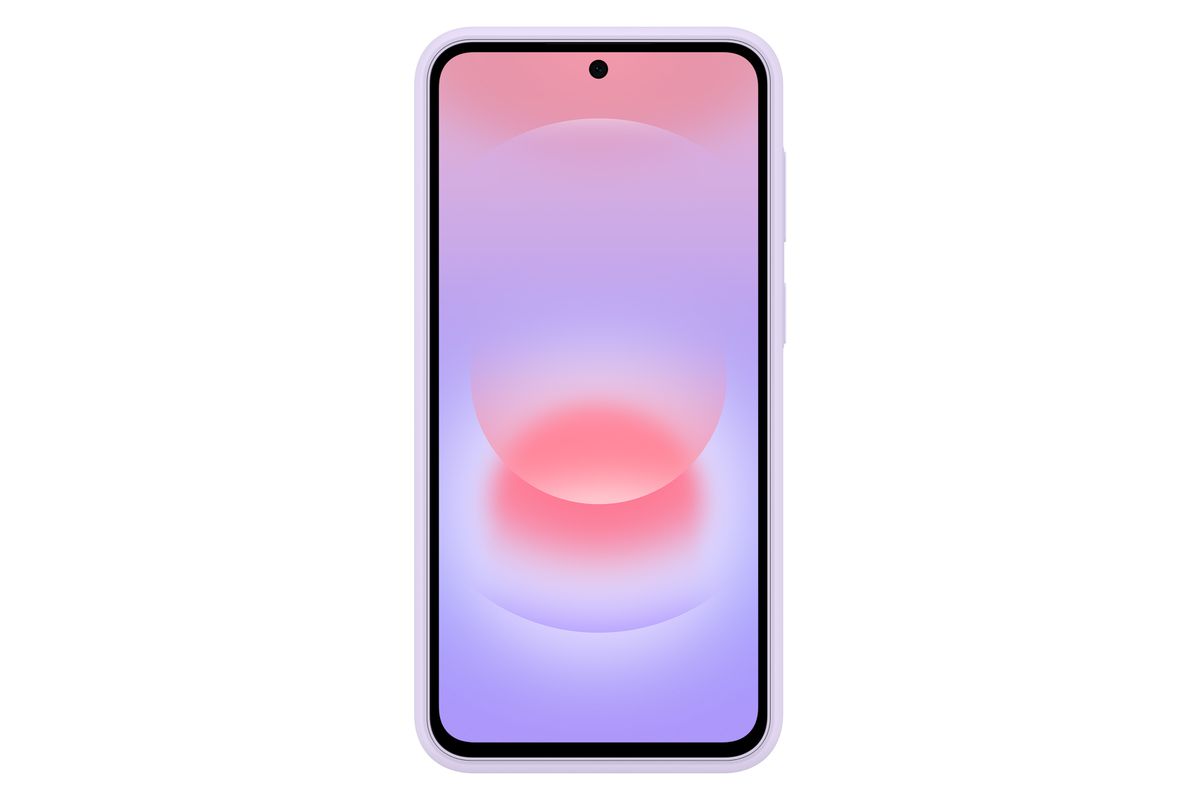 Samsung A37 Silicone Case Light Violet