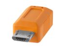 TetherPro 2.0 Micro-B 5-Pin 4.6m Org