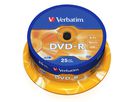 Verbatim DVD-R Spindle 4.7GB 16x 25 Pack