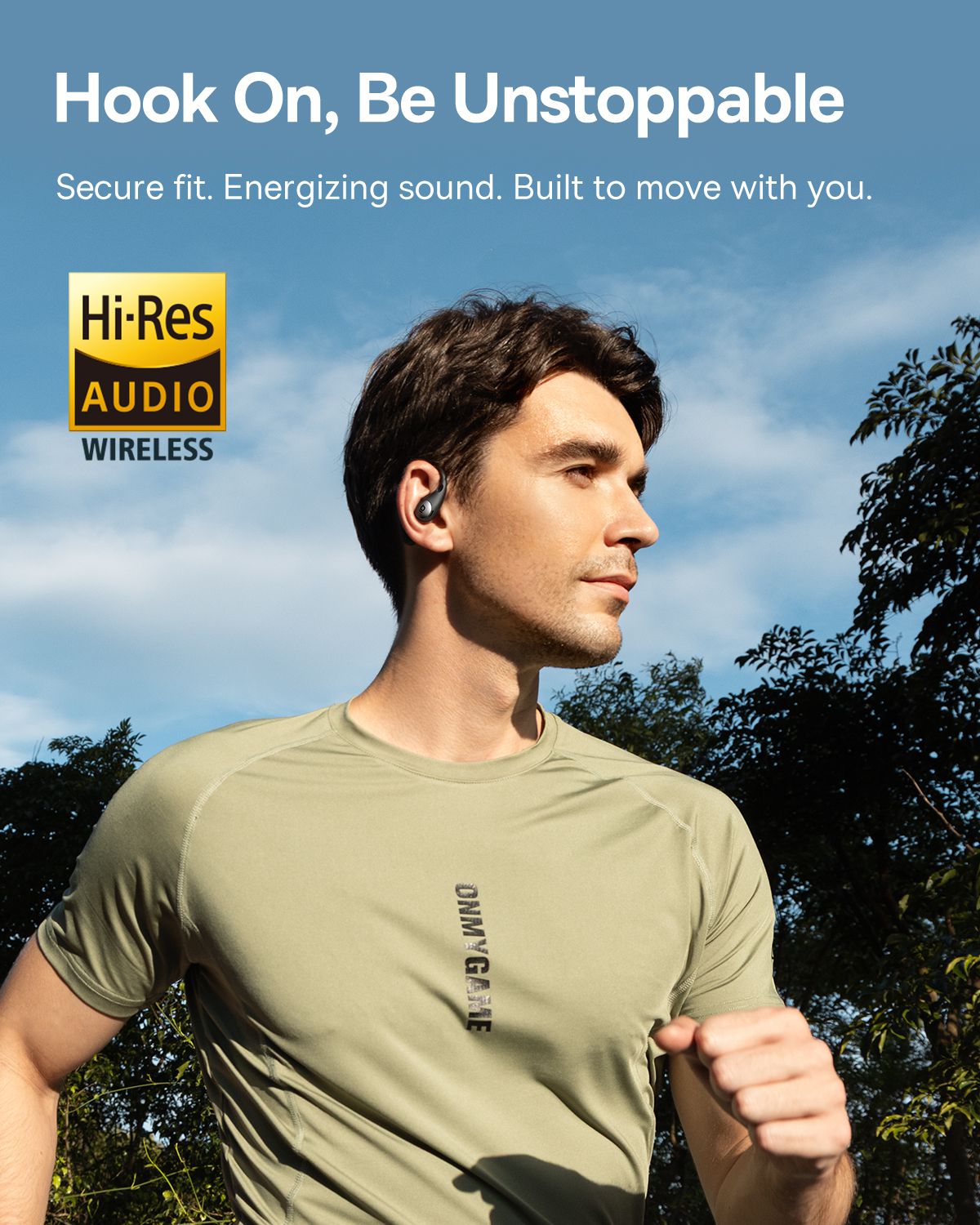 Baseus Eli Sport2 OpenEar TWS Earbud Bl.