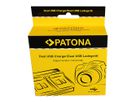 Patona Dual Ladeg. USB Canon LP-E5