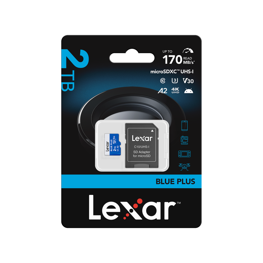 Lexar microSDXC 100MB/s Blue Plus 2TB