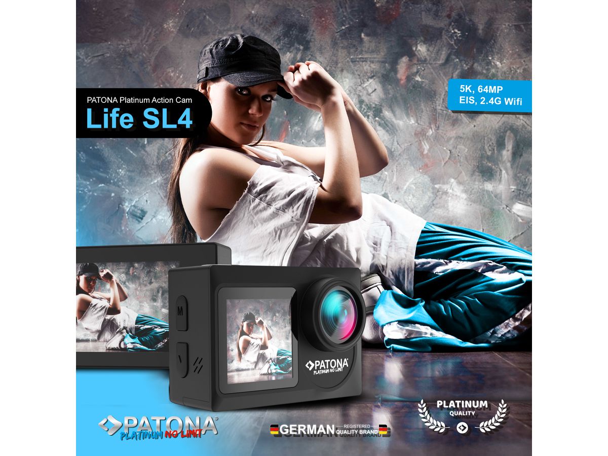 Patona Platinum Action Cam Life SL4 5K