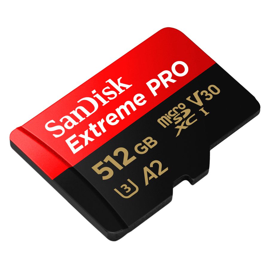 SanDisk ExtremePro 200MB/s microSD 512GB