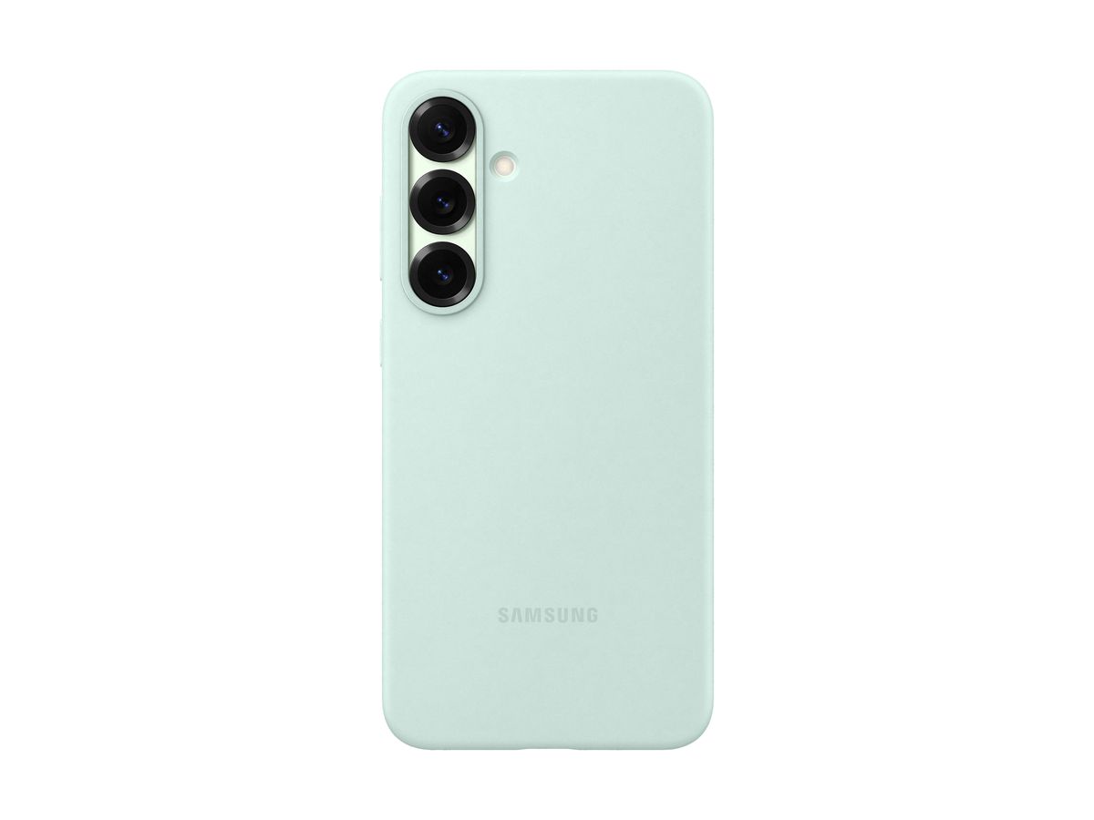 Samsung S25+ Silicone Case Mint