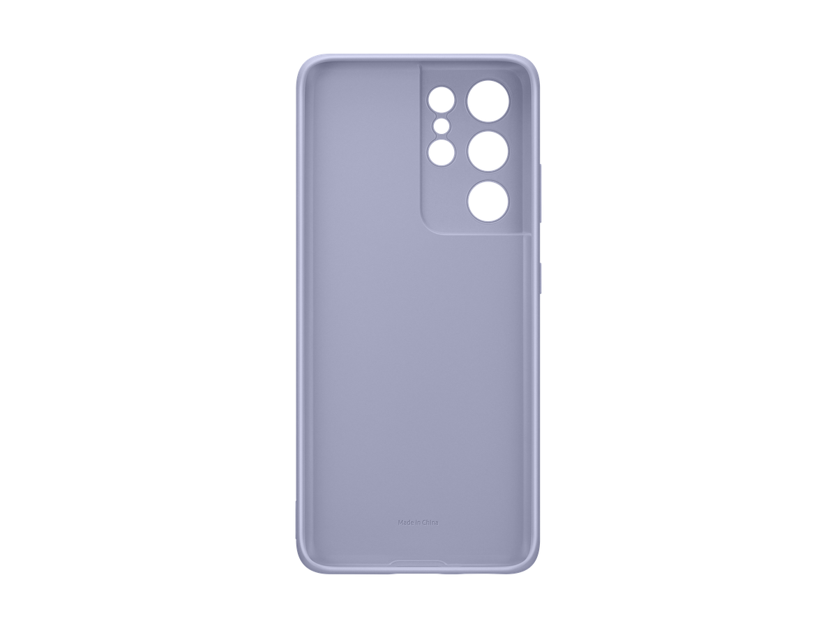 Samsung Silicone Cover S21 Ultra violet