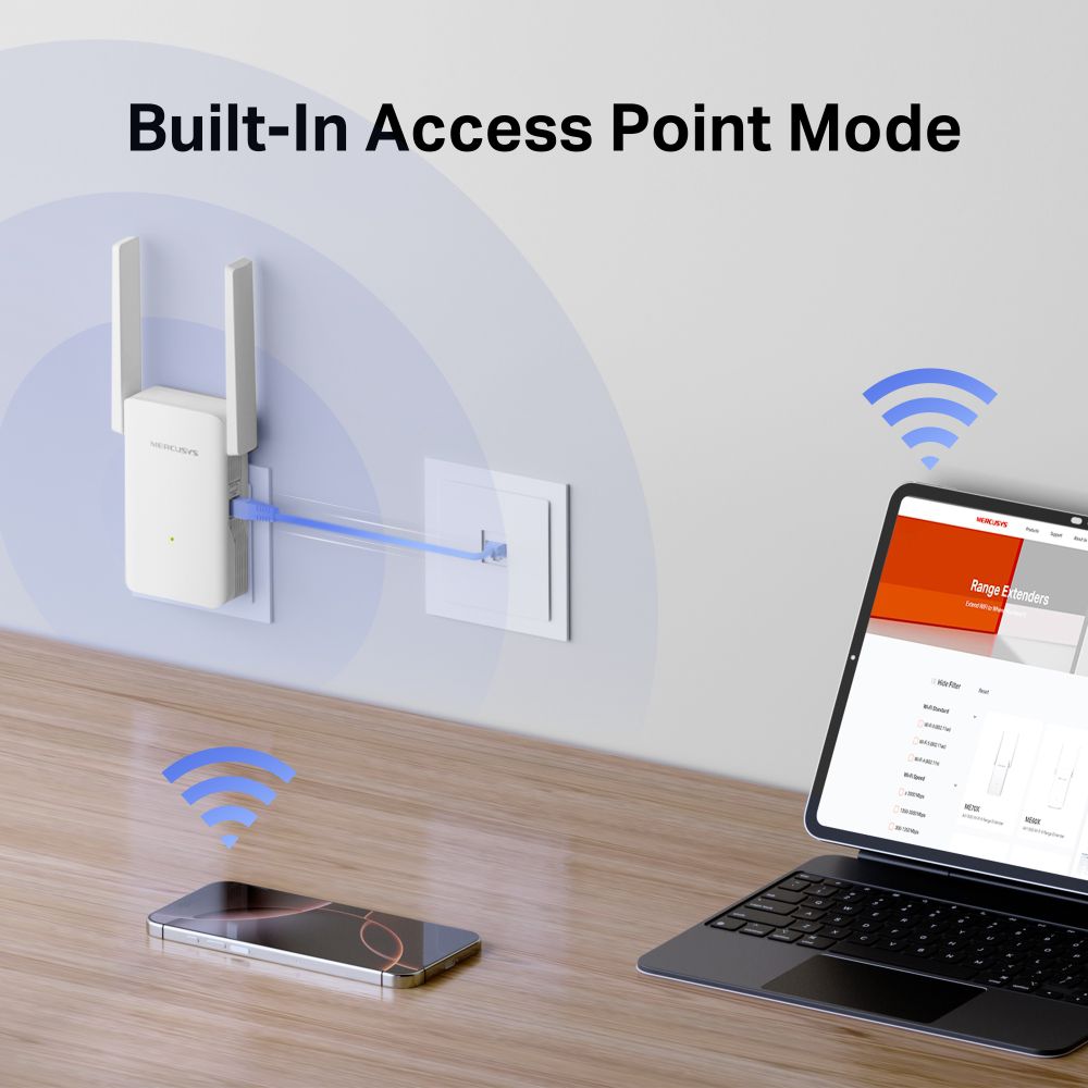 Mercusys AX3000 Wi-Fi Range Extender