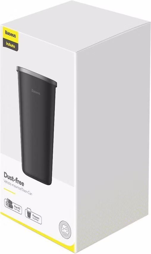 Baseus Car Trash Can Black