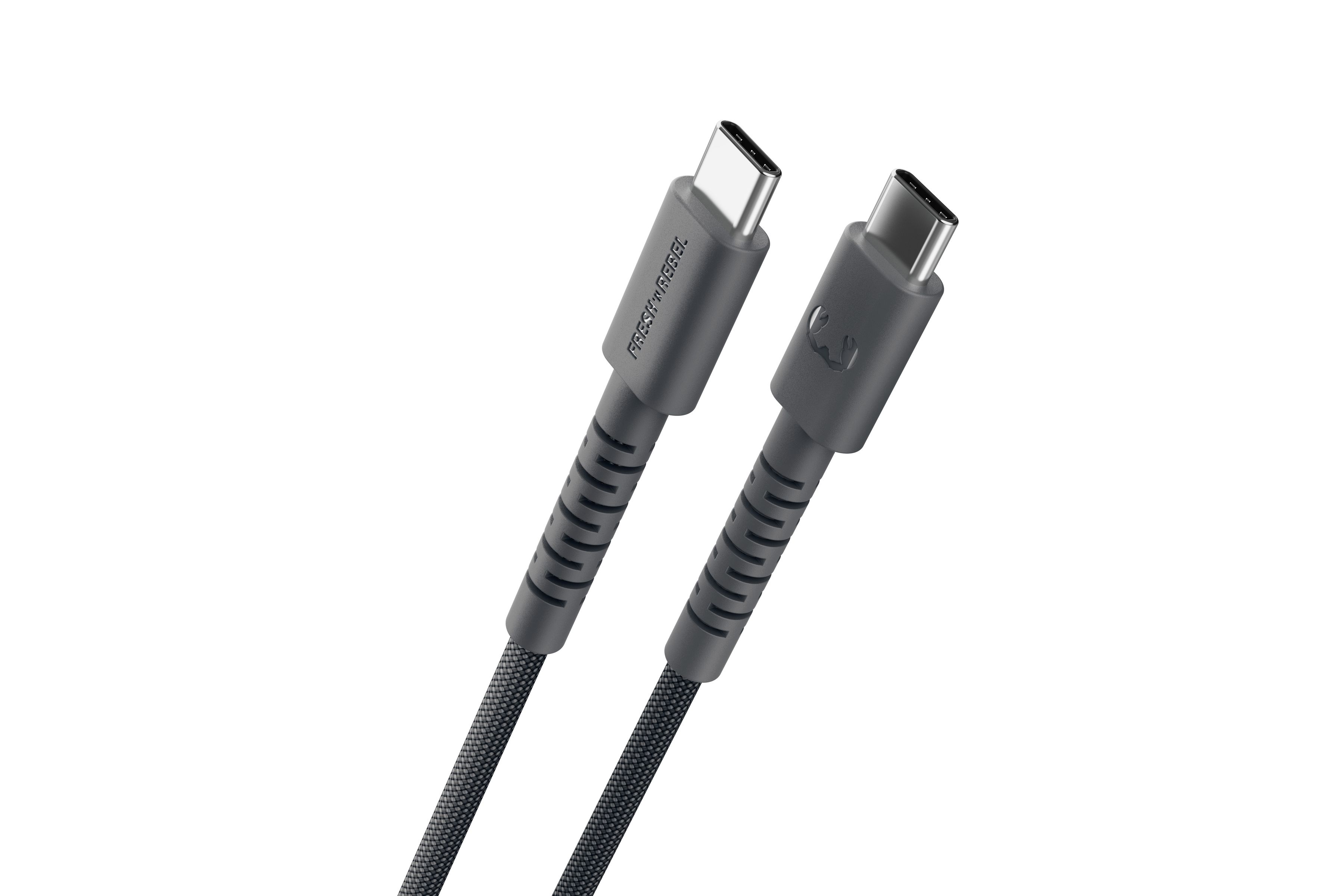 Fresh 'n Rebel USB-C to USB-C 70cm Grey